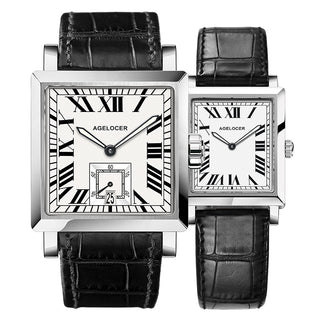 AGELOCER Original Codex Series Retro Style Automatic Mechanical Watches Lover Watches