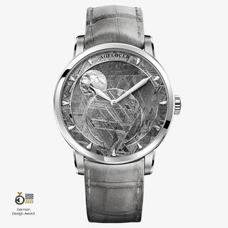 AGELOCER Original Astronomer Rare Space Meteorite 29.51-day Moon Phase Watch