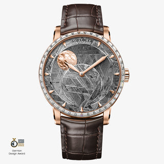 AGELOCER Original Astronomer Rare Space Meteorite 29.51-day Moon Phase Watch