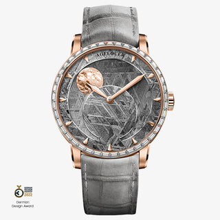 AGELOCER Original Astronomer Rare Space Meteorite 29.51-day Moon Phase Watch