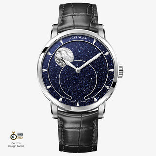 AGELOCER Original Astronomer Aventurine 29.51-day Moon Phase Watch