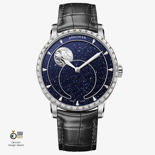 AGELOCER Original Astronomer Aventurine 29.51-day Moon Phase Watch