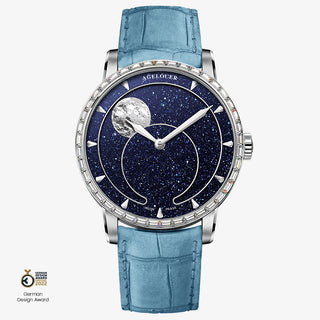 AGELOCER Original Astronomer Aventurine 29.51-day Moon Phase Watch