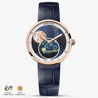 AGELOCER Astronomer Series Damenuhr Quarzuhren Paaruhren