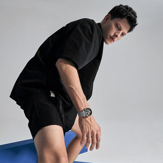 سلسلة توربيون للذكور الساعات الميكانيكية اليدوية - إصدار الزركون بقطاع الصلب