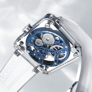 agelocer sapphire flying  tourbillon watch men