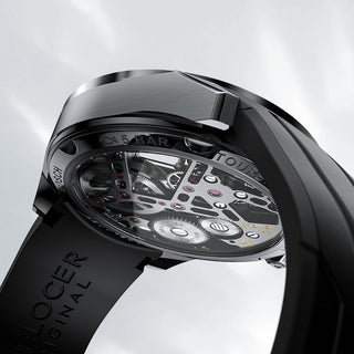 AGELOCER Free-sprung Balance Luxury Rainbow Tourbillon Watch