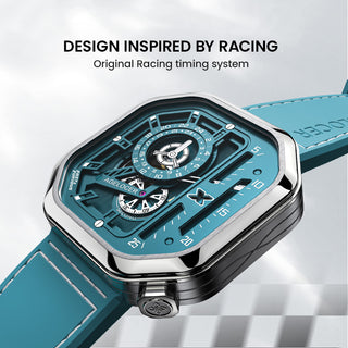 AGELOCER Original Racing Series Skeleton Mechanical Watch Women