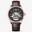 Leather Strap Black Gold
