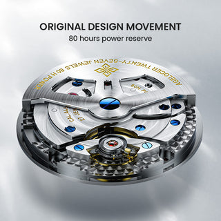 AGELOCER Baikal Serie automatische mechanische Uhren Herrenuhr mit Diamant