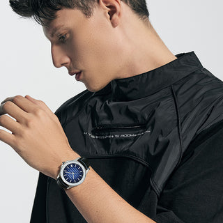 AGELOCER Baikal Serie automatische mechanische Uhren Herrenuhr mit Diamant
