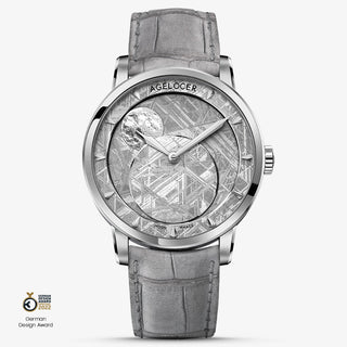 AGELOCER Astronomer Rare Space Meteorite Moon Phase Watch