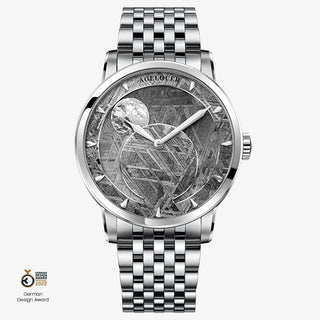 AGELOCER Original Astronomer Rare Space Meteorite 29.51-day Moon Phase Watch