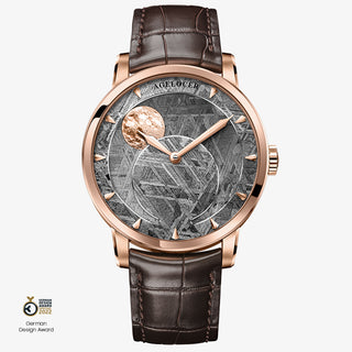 AGELOCER Original Astronomer Rare Space Meteorite 29.51-day Moon Phase Watch