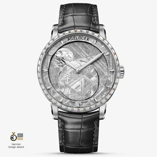 AGELOCER Astronomer Rare Space Meteorite Moon Phase Watch