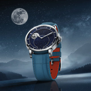 AGELOCER Original Astronomer Aventurine 29.51-day Moon Phase Watch