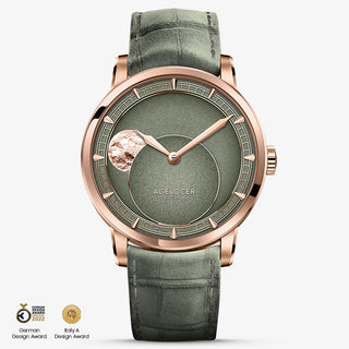 AGELOCER  Major Breakthrough 29.51-Days MoonPhase Original Astronomer Men's Mechanical Watch