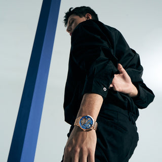 AGELOCER Original Free-sprung  Flying Tourbillon Mechanical Watch Steel