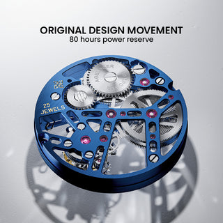 AGELOCER Original Tourbillon Series Sapphire Luminous Manual Winding Mechanical Watches Men