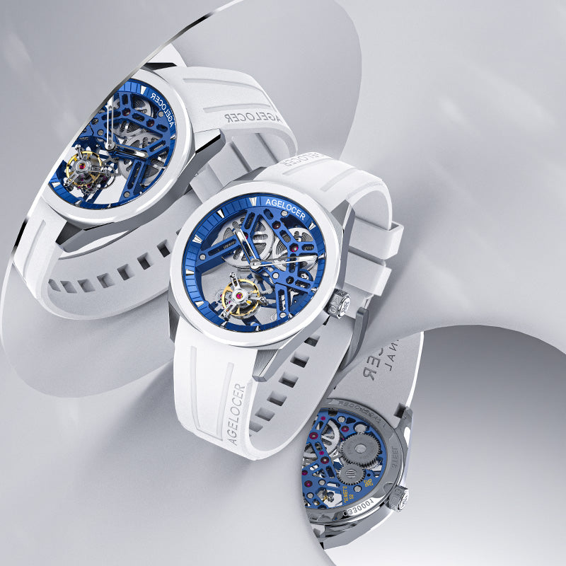 AGELOCER Original Tourbillon Skeleton Manual Mechanical Men